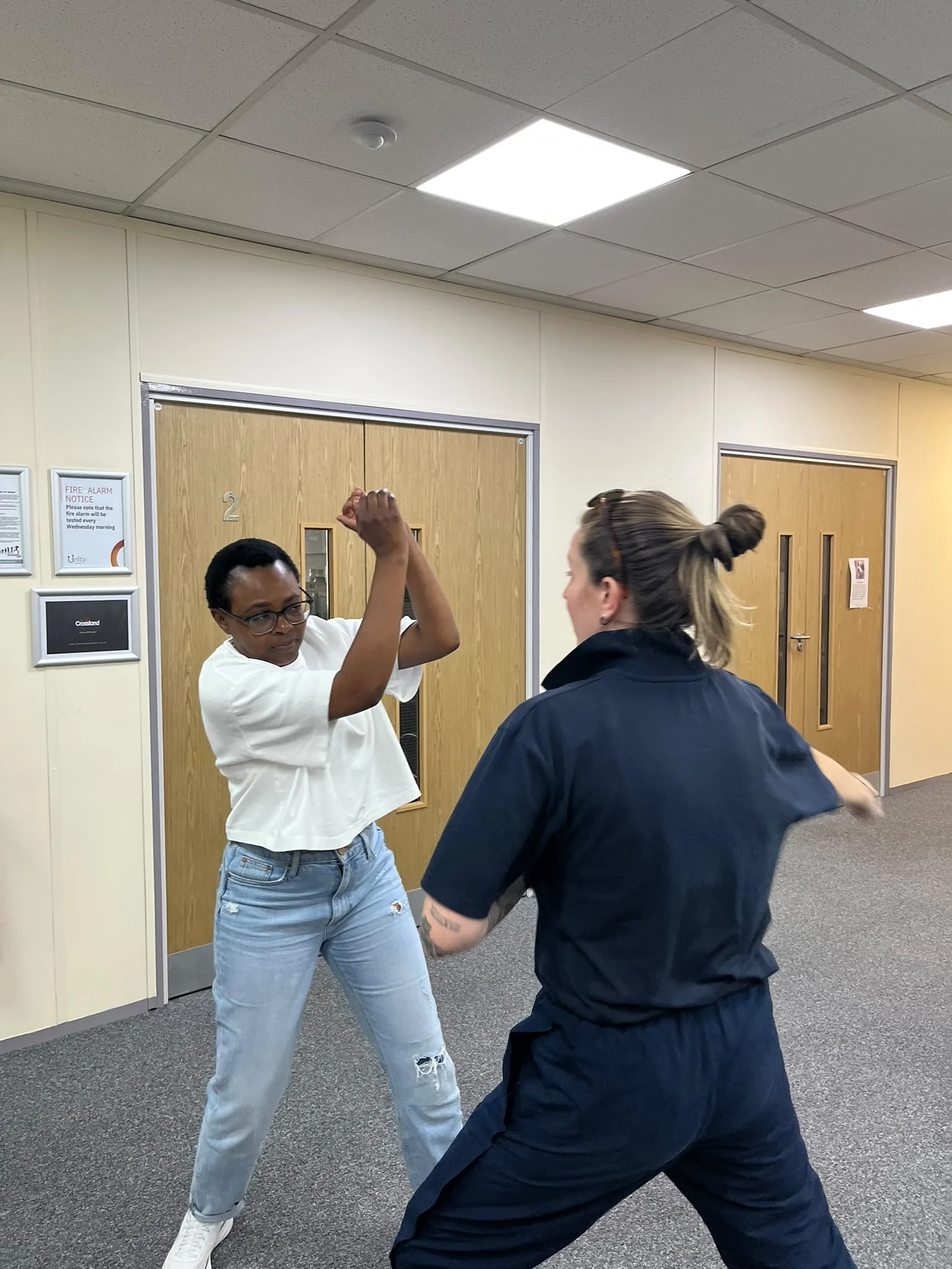 Breakaway wrist release training demonstration