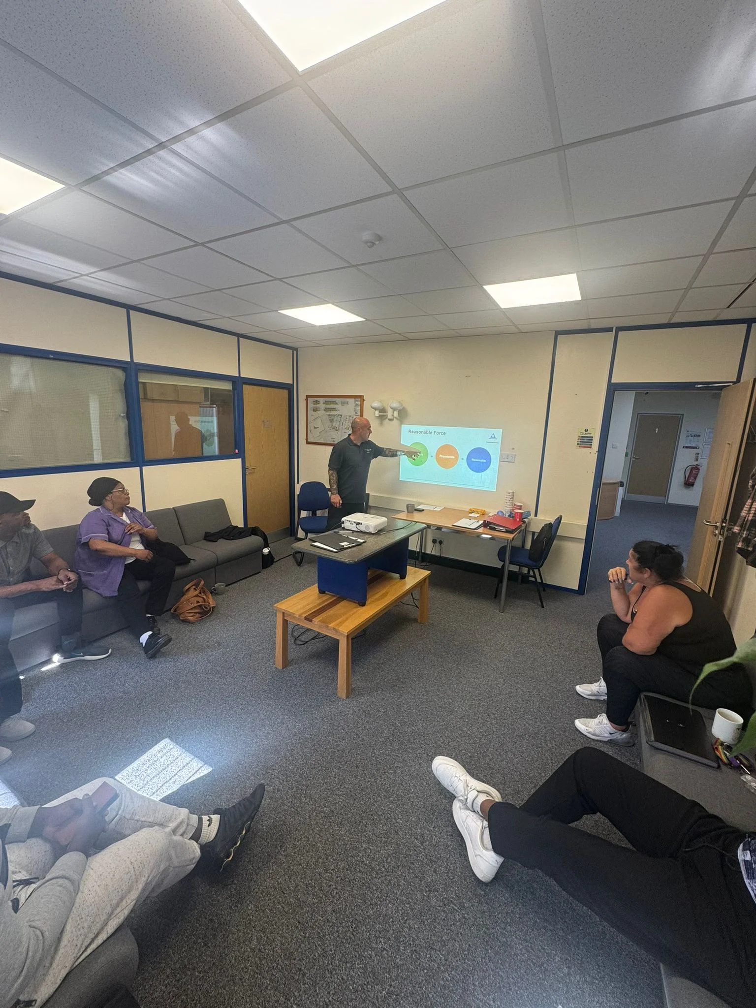 Practical safety coaching in real settings